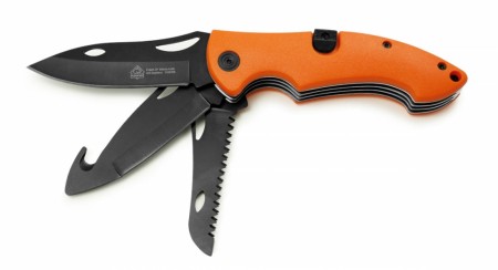 PUMA XP Trifecta 3-blade folding knife, orange